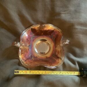 Iridescent Glass Bowl